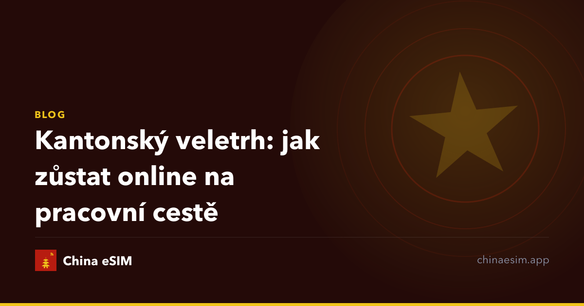 Kantonský veletrh: jak zůstat online na pracovní cestě