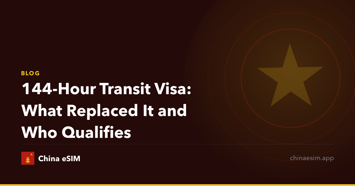144-Hour Transit Visa: What Replaced It and Who Qualifies